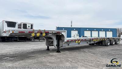 MAC 53x102 Tri Axle Drop Deck Trailer - Hendrickson