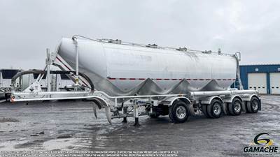Tremcar 45x102 Quad Axle Aluminum Dry Bulk / Pneumatic Tank Trailer - Hendrickson