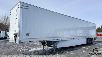 Hyundai 53 ft Dry Van Trailer - Swing Door, Hendrickson