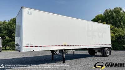 Manac 36 ft Dry Van Trailer - Swing Door, Air Ride, Single Axle, Fixed Axle