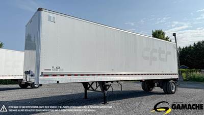 Manac 36 ft Dry Van Trailer - Swing Door, Hendrickson, Single Axle, Fixed Axle