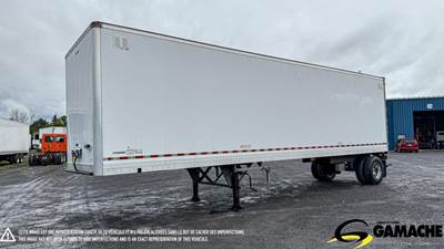 Manac 36 ft Dry Van Trailer - Swing Door, Hendrickson, Single Axle, Fixed Axle