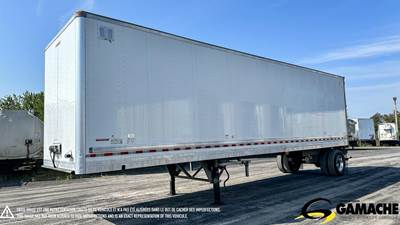 Manac 36 ft Dry Van Trailer - Swing Door, Hendrickson, Single Axle, Fixed Axle