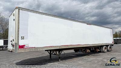 Manac 52 ft Dry Van Trailer - Hendrickson, Tri Axle
