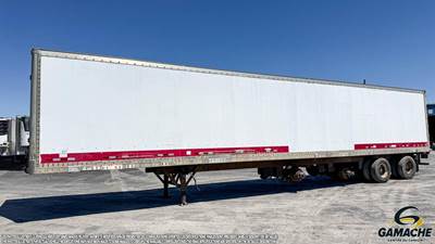 Manac 52 ft Dry Van Trailer - Swing Door, Hendrickson, Quad Axle