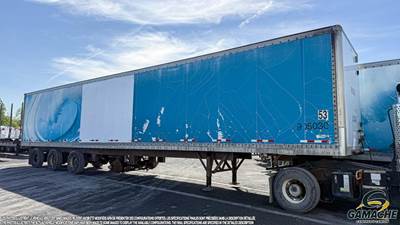 Manac 52 ft Dry Van Trailer - Swing Door, Hendrickson, Quad Axle