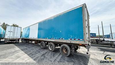 Manac 52 ft Dry Van Trailer - Swing Door, Hendrickson