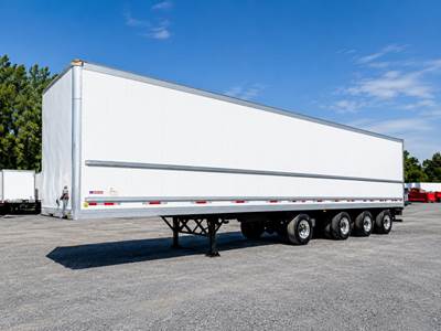 Manac 53 ft Dry Van Trailer - Swing Door, Hendrickson, Quad Axle