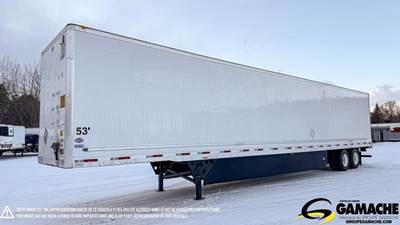 UTILITY 4000DX 53 ft Dry Van Trailer - Swing Door, Hendrickson, Sliding Axle