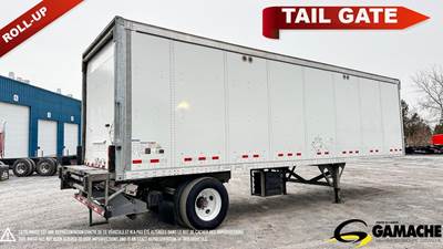 Vanguard 32 ft Dry Van Trailer - Roll up Door, Spring, Liftgate, Single Axle, Fixed Axle