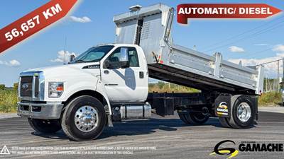Ford F-750 Single Axle Dump Truck - 6.7L POWER STROKE 330HP, 6 Speed Automatic