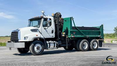 Freightliner 114SD Dump Truck - Cummins 370HP, 6 Speed Allison Rds Automatic