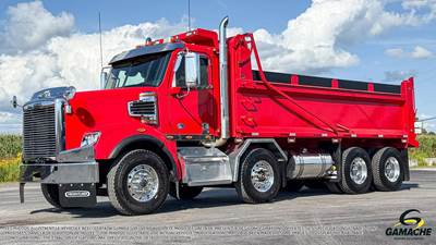 Freightliner Coronado 122 SD Tri Axle Dump Truck - Detroit 450HP, 18 Speed Manual