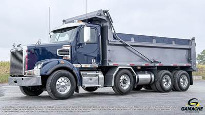 Freightliner Coronado 122 SD Tri Axle Dump Truck - Detroit, 6 Speed Allison Rds Automatic