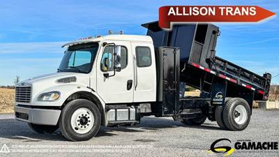 Freightliner M2 106 Single Axle Dump Truck - Cummins 280HP, 6 Speed Allison Rds Automatic