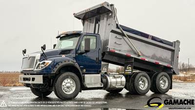 International HV Dump Truck - A26 475HP, 6 Speed Allison Rds Automatic, 14' Dump
