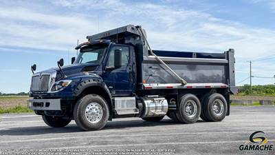 International HV Dump Truck - A26 475HP, 6 Speed Allison Rds Automatic, 14' Dump