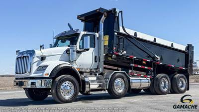 International HX Dump Truck - Cummins 500HP, 6 Speed Allison Rds Amt