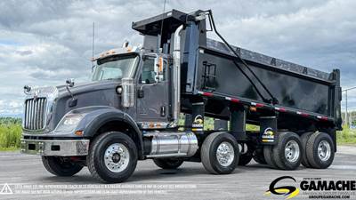 International HX Dump Truck - Cummins 500HP, 18 Speed Manual, 19' Dump