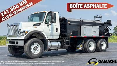 International WorkStar 7600 Dump Truck - Caterpillar 410HP, 6 Speed Allison Rds Automatic