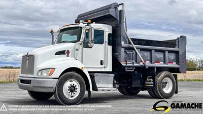 Kenworth T370 Single Axle Dump Truck - Paccar 300HP, 8Ll Manual, 11' Dump