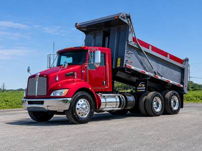 Kenworth T370 Dump Truck - Paccar 350HP, 6 Speed Allison Rds Automatic