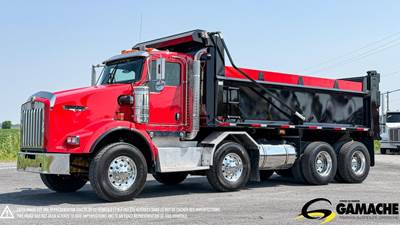 Kenworth T800 Dump Truck - Caterpillar 470HP, 18 Speed Manual, 19' Dump