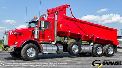 Kenworth T800 Dump Truck - Cummins 500HP, 18 Speed Ultrashift Amt, 20' Dump
