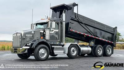 Kenworth T800 Dump Truck - Paccar 455HP, 18 Speed Manual, 19' Dump