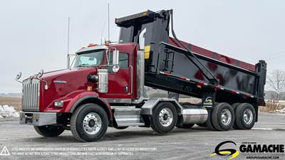 Kenworth T800 Dump Truck - Cummins 500HP, 18 Speed Manual, 19' Dump