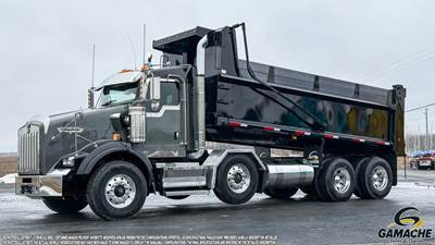 Kenworth T800 Dump Truck - Cummins 450HP, 6 Speed Allison Rds Automatic