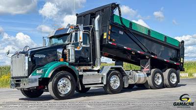 Kenworth T800 Tri Axle Dump Truck - Cummins 500HP, 6 Speed Allison Rds Automatic