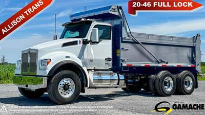 Kenworth T880 Dump Truck - Paccar 510HP, 6 Speed Allison Rds Automatic