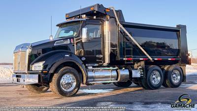 Kenworth T880 Dump Truck - Cummins 500HP, 18 Speed Ultrashift Amt