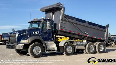 Mack Granite GU813 Dump Truck - MP7 405HP, 6 Speed Allison Rds Automatic, 19' Dump