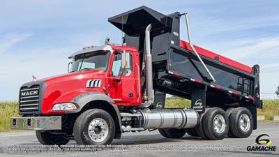 Mack Granite GU813 Dump Truck - MP8 505HP, 12 Speed M Drive Automatic