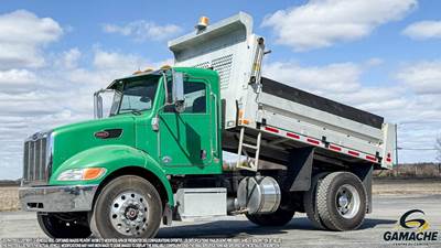 Peterbilt 337 Single Axle Dump Truck - Paccar 250HP, 6 Speed Allison Rds Automatic
