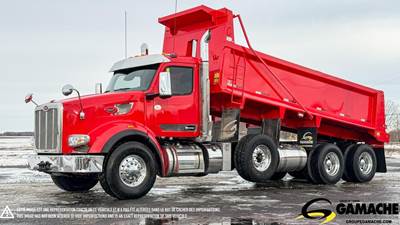 Peterbilt 567 Dump Truck - Cummins 500HP, 18 Speed Ultrashift Amt, 20' Dump