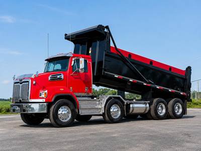 Western Star 4700 Tri Axle Dump Truck - Detroit 470HP, 6 Speed Allison Rds Automatic