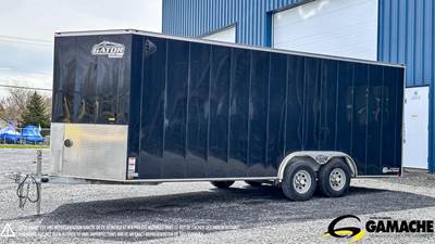 Gator 20x102 Tandem Axle Aluminum Enclosed Cargo Trailer - Spring, Fixed Axle