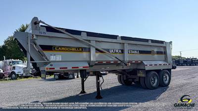Larochelle 27 ft End Dump Trailer - Tandem Axle, Air Ride