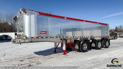 Stargate 35 ft End Dump Trailer - Tandem Axle, Aluminum, Hendrickson