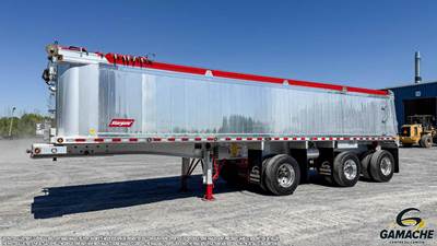 Stargate 35 ft End Dump Trailer - Tandem Axle, Aluminum, Hendrickson