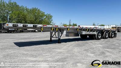 ALUTREC 48x102 Tri Axle Aluminum Flatbed Trailer - Hendrickson, Fixed Axle
