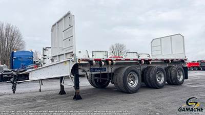 ALUTREC 23ft Aluminum Flatbed Trailer - Hendrickson
