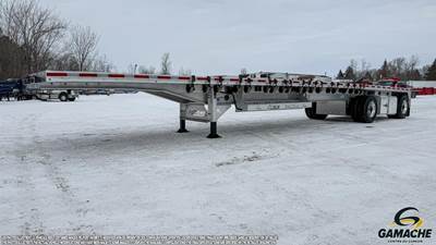 Extreme 48x102 Aluminum Flatbed Trailer - Hendrickson, Fixed Axle