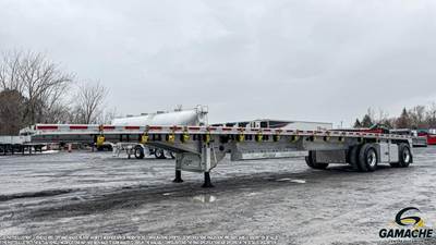 Extreme 48x102 Aluminum Flatbed Trailer - Hendrickson