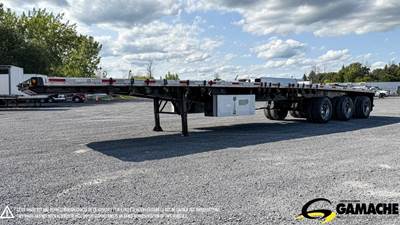 Fontaine 48x102 Combination Flatbed Trailer - Hendrickson, Fixed Axle