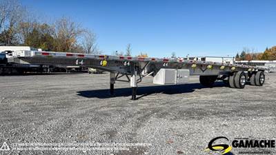 Great Dane Freedom XP 53x102 Aluminum Flatbed Trailer - Hendrickson, Sliding Spread Axle