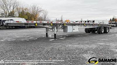 Great Dane Freedom XP 53x102 Aluminum Flatbed Trailer - Hendrickson, Sliding Spread Axle